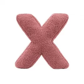 MEALINI Plyšové písmeno X