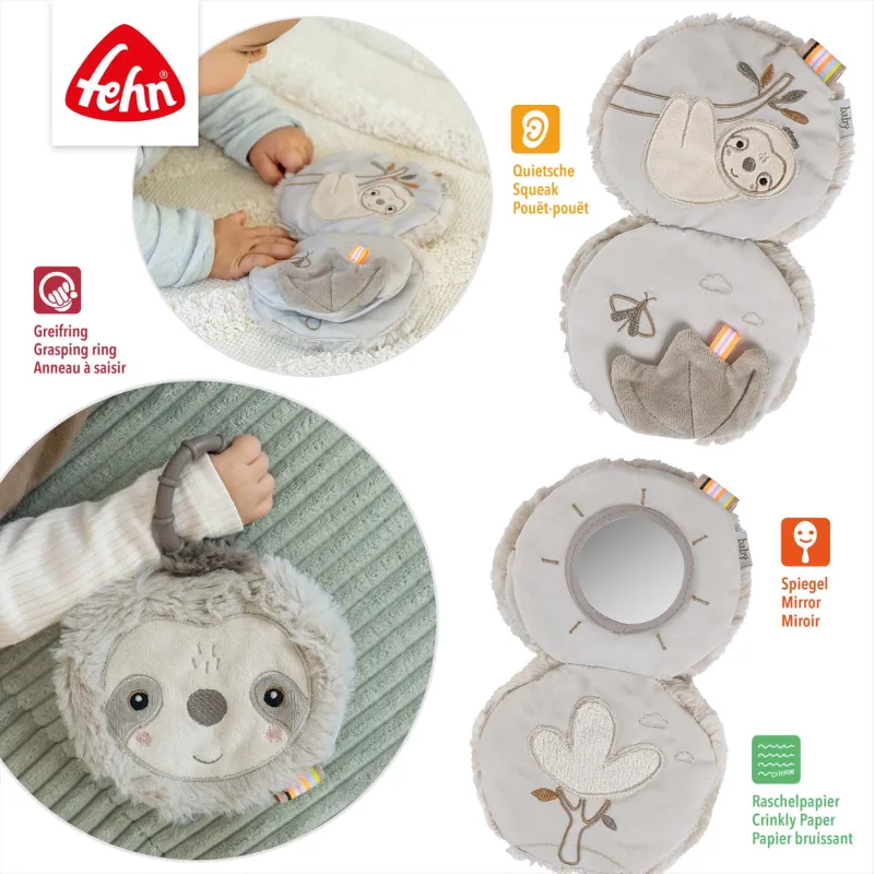 Baby Fehn Plyšová knížka lenochod