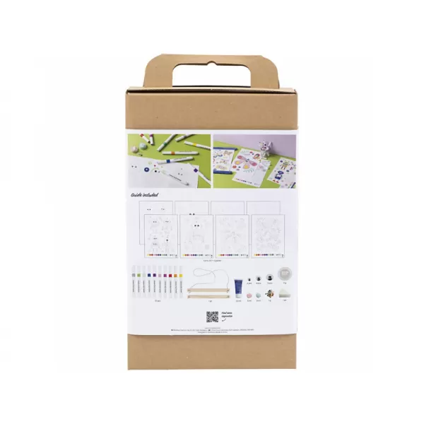 Creativ Company Kreativní sada Craft Kit Colouring Butterfly & Robot