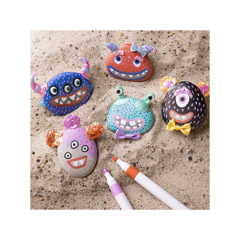 Creativ Company Kreativní sada Craft Kit Stone Decoration Monster