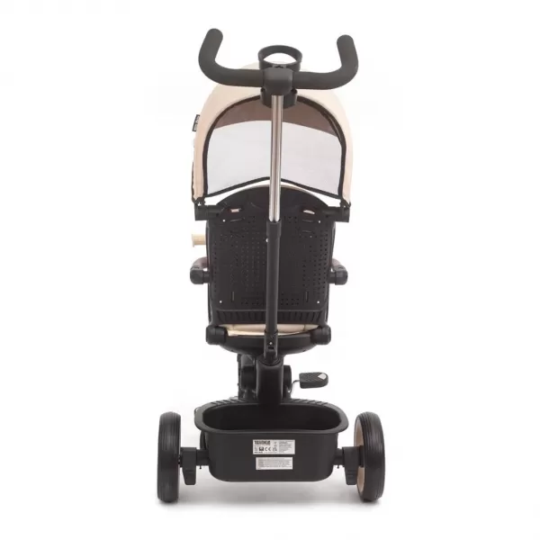 Milly Mally Luxusní dětská tříkolka s osvětlením Twinkle beige
