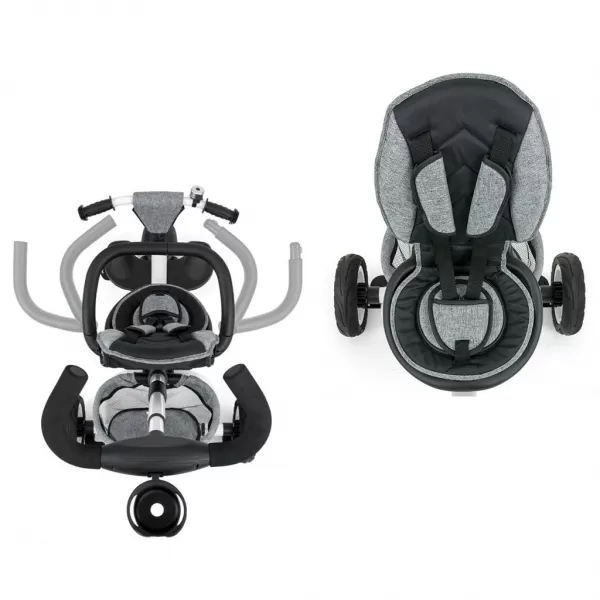 Milly Mally Dětská tříkolka 6v1 Stanley grey