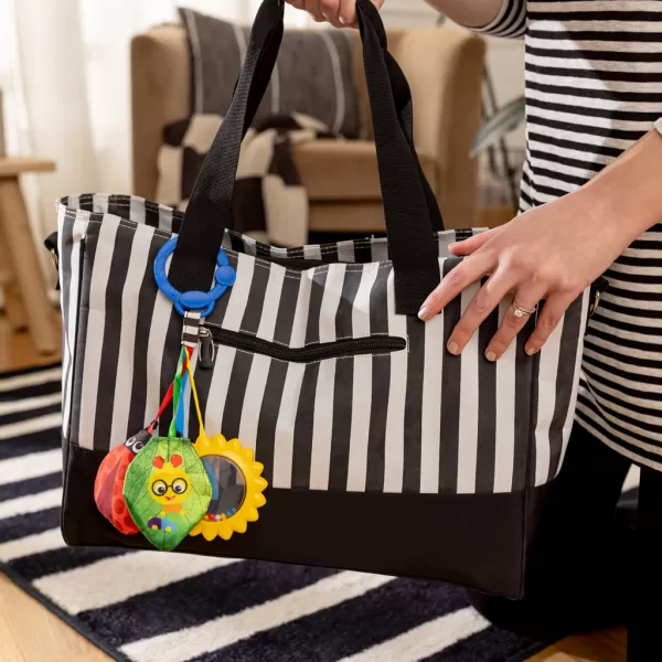 BABY EINSTEIN Hračka senzorická na C kroužku Touch of Nature™ 0m+