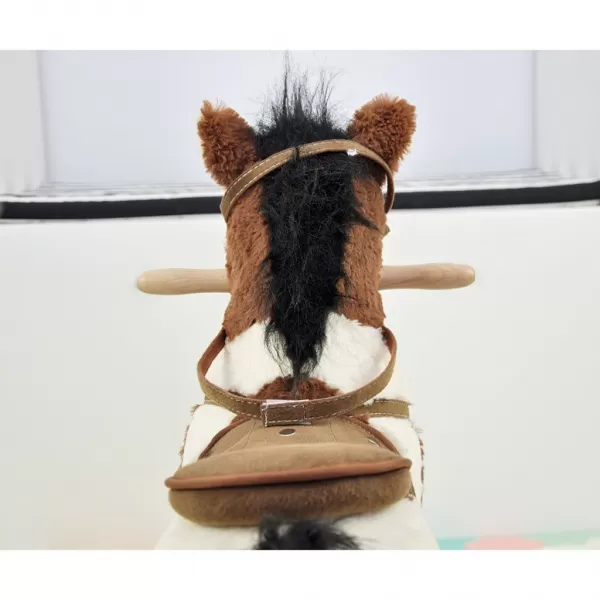 Milly Mally Houpací koník s melodií Jurášek tmavě hnědý