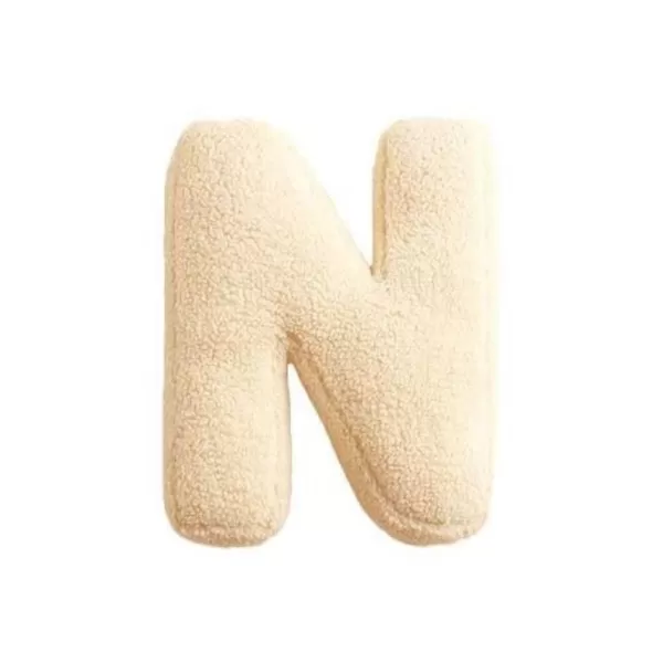 MEALINI Plyšové písmeno N