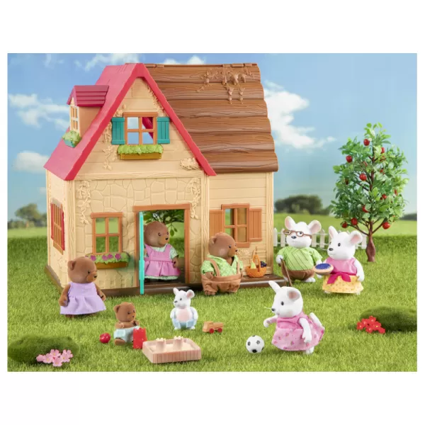 Li‘l Woodzeez Rodina myší s prarodiči Nibblekin