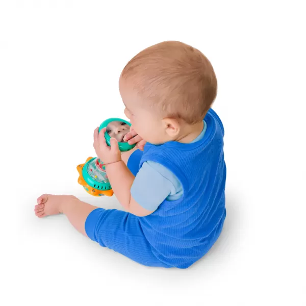 BRIGHT STARTS Hračka hudební chrastítko sluníčko Just for Sun™ 6m+