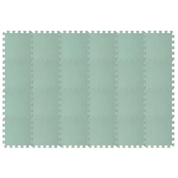 Rialto Baby Hrací podložka puzzle Light Green 180x120cm