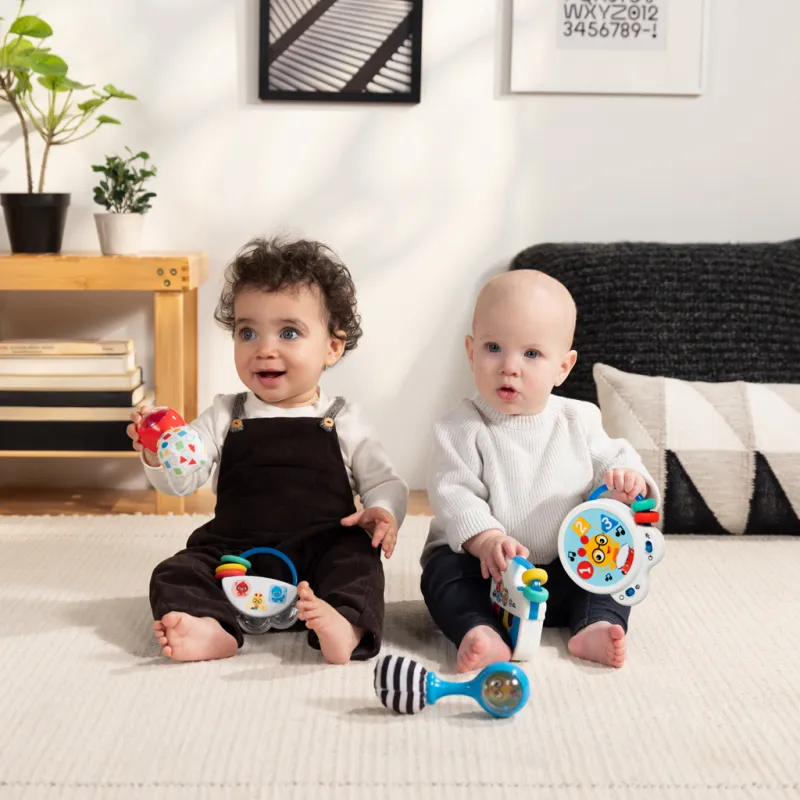 BABY EINSTEIN Hračka chrastítko Shake & Groove™ 2ks, 0m+