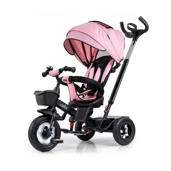 Milly Mally Dětská tříkolka Movi black-pink