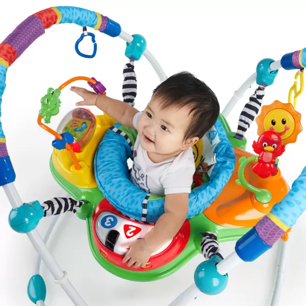 BABY EINSTEIN Skákadlo s aktivitami Neighborhood Friends™ 6m+, do 11kg