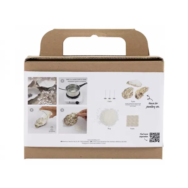 Creativ Company Kreativní sada Mini Craft Kit Candle Making Shells