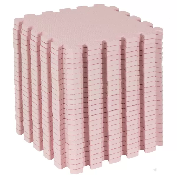 Rialto Baby Hrací podložka puzzle Light Pink 150x150cm