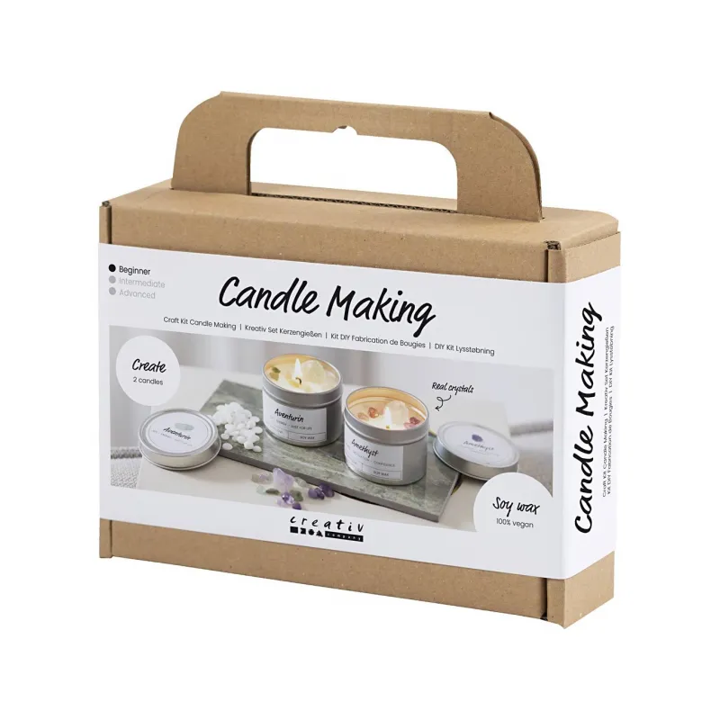 Creativ Company Kreativní sada Mini Craft Kit Candle Making Crystals