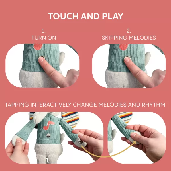 Zopa Plyšový interaktivní parťák, Rabbit