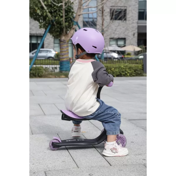 QPLAY Koloběžka / odrážedlo Sema Evo s LED světly, věk 1 - 6 let, do 50 kg