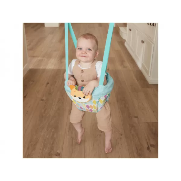 Infantino Skákadlo do dveří 2v1 Music & Lights