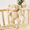 NATTOU Hračka plyšová hudební Teddy medvídek 24 cm, 0m+