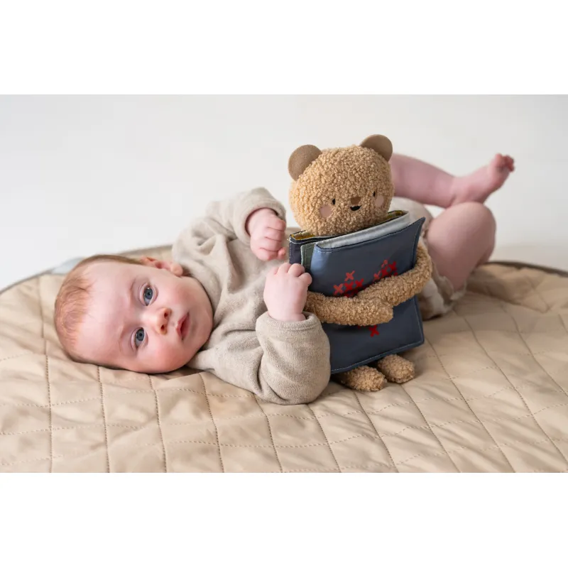 Taf Toys Medvídek plyšový s knížkou Snuggle Bear