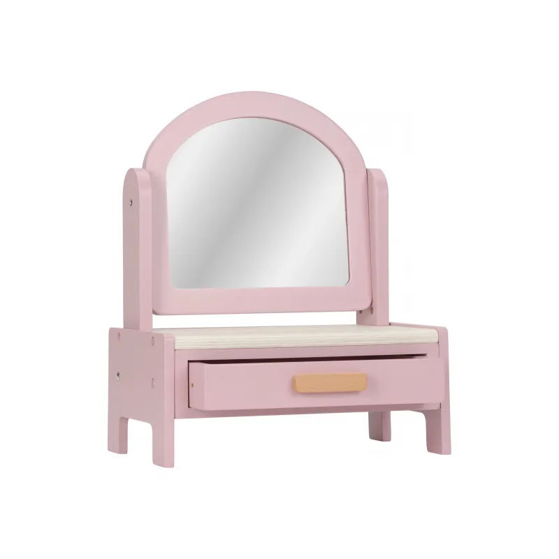 Little Dutch Toaletní stoleček dřevěný Pink