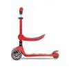 Milly Mally Tříkolová balanční koloběžka-scooter se sedátkem FUZZY red
