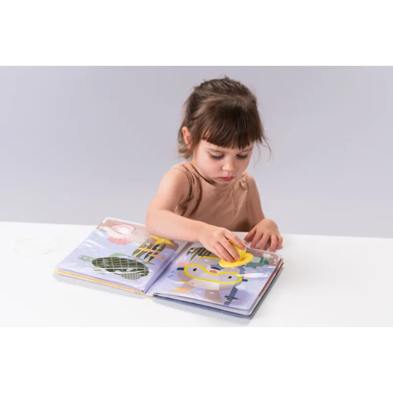 Taf Toys Kouzelná knížka s malováním vodou