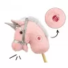 Milly Mally Hobby Horse se zvukem light pink