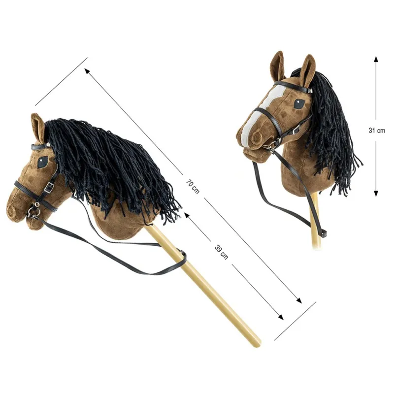 Milly Mally Hobby Horse Plus brown