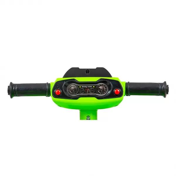 Milly Mally Dětské odrážedlo se zvukem Čtyřkolka Monster Green