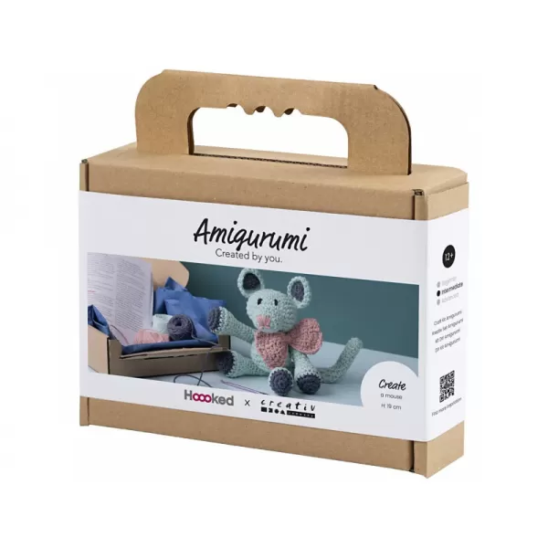 Creativ Company Sada na háčkování Amigurumi myška