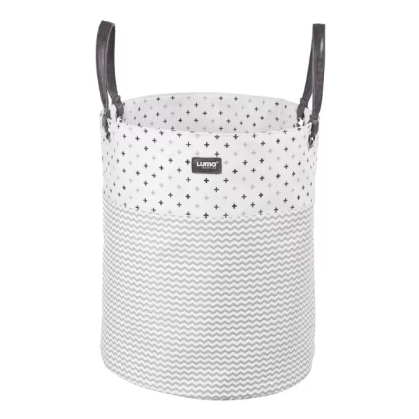 LUMA Koš na hračky velký Mixed White