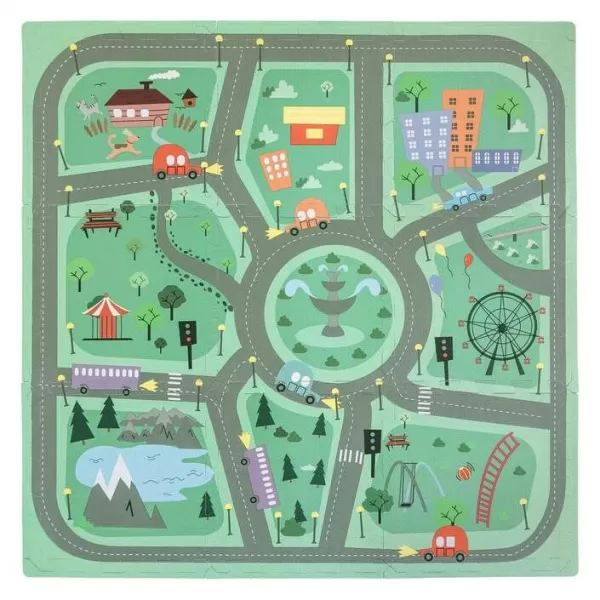 FREEON Free2Play Pěnová hrací podložka Puzzle 9 ks