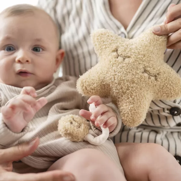 NATTOU Hračka hudební Teddy hvězdička 25 cm, 0m+