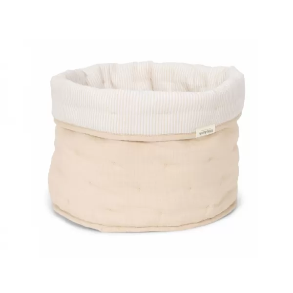 Little Dutch Košík textilní oboustranný velký Pure