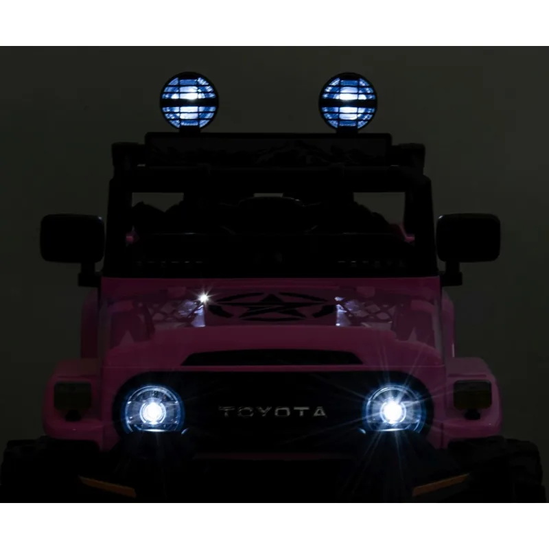 Milly Mally Elektrické autíčko Toyota FJ Cruiser Pink