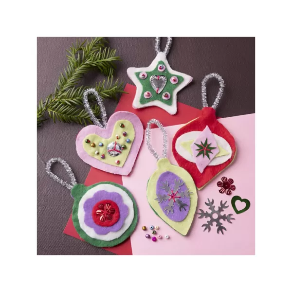 Creativ Company Kreativní sada Vánoční ozdoby plstěné