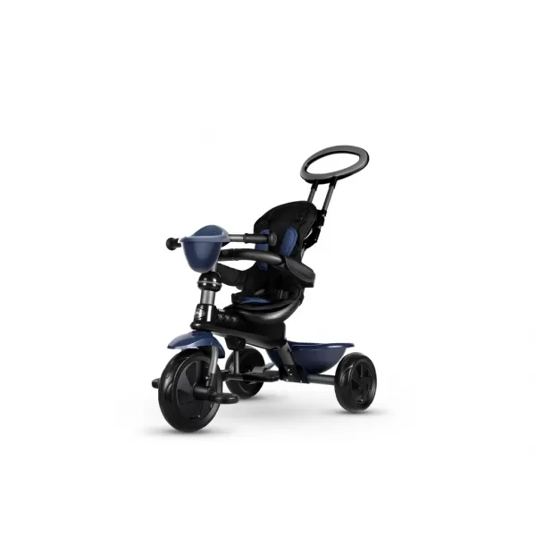 QPLAY Tříkolka Cosy Grey, věk 10-72 měsíců