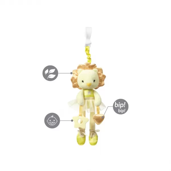 BABYONO Hračka závěsná edukační balerína Fanny, 0m+