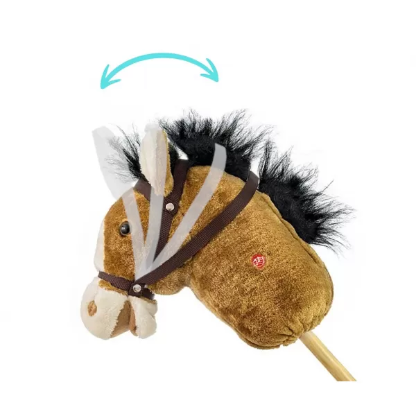 Milly Mally Hobby Horse se zvukem light brown