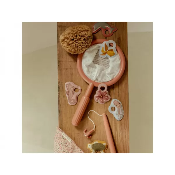 Little Dutch Rybářská sada do koupele růžová