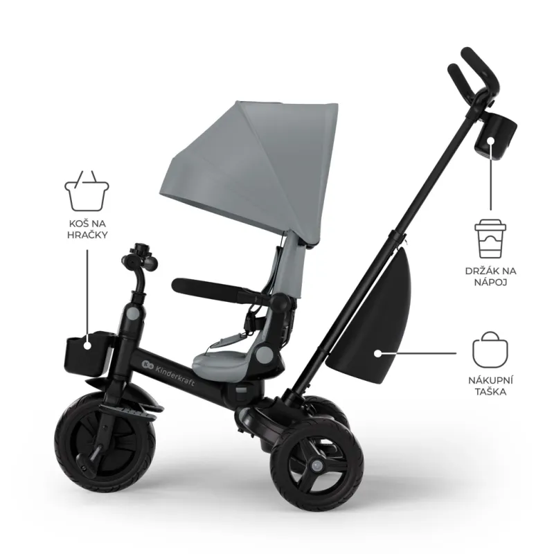KINDERKRAFT Tříkolka Aveo 2 Plus
