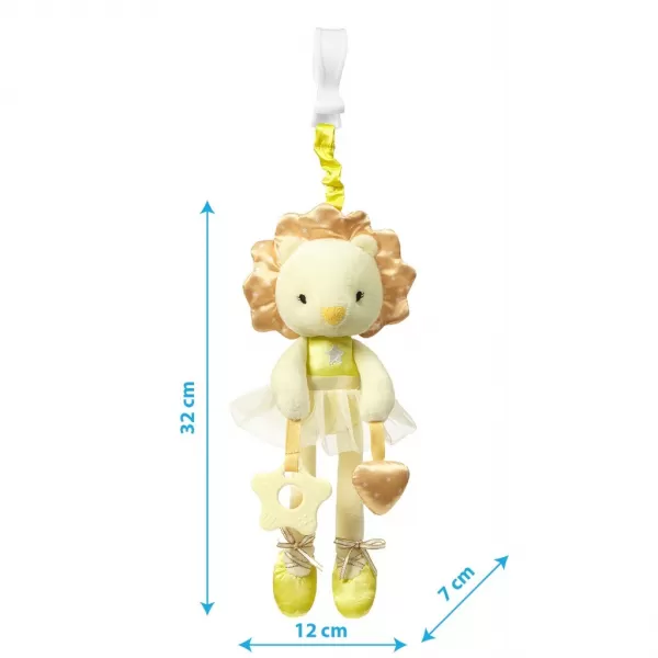 BABYONO Hračka závěsná edukační balerína Fanny, 0m+