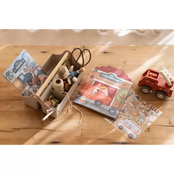 Little Dutch Knížka se samolepkami Hasičská stanice Jim