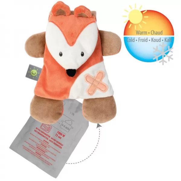 NATTOU Mazlíček s termoforem Buddiezzz liška
