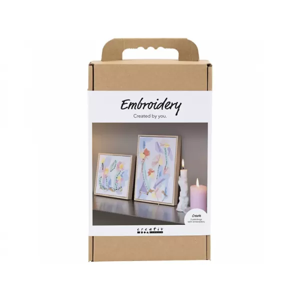 Creativ Company Kreativní sada Akrylové malování a vyšívání