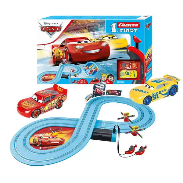 Milly Mally Autodráha Carrera FIRST Cars - Race of Friends 2,4m
