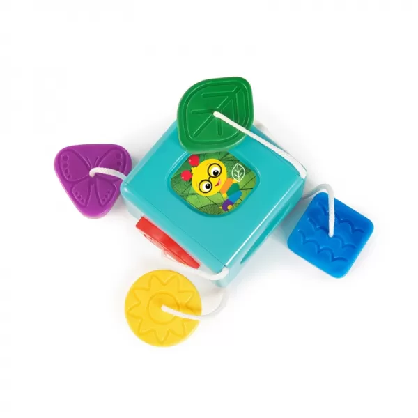 BABY EINSTEIN Hračka senzorická vkládací Match&Grasp Block™ 6m+