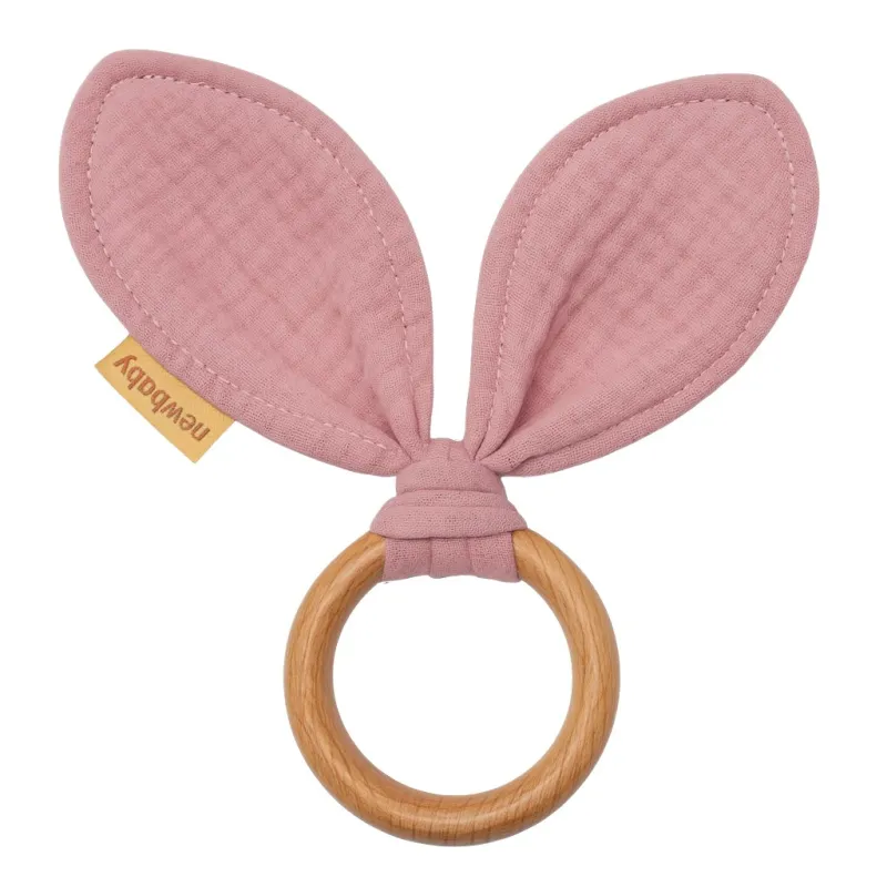 New Baby Kousátko pro děti ouška Ears pink