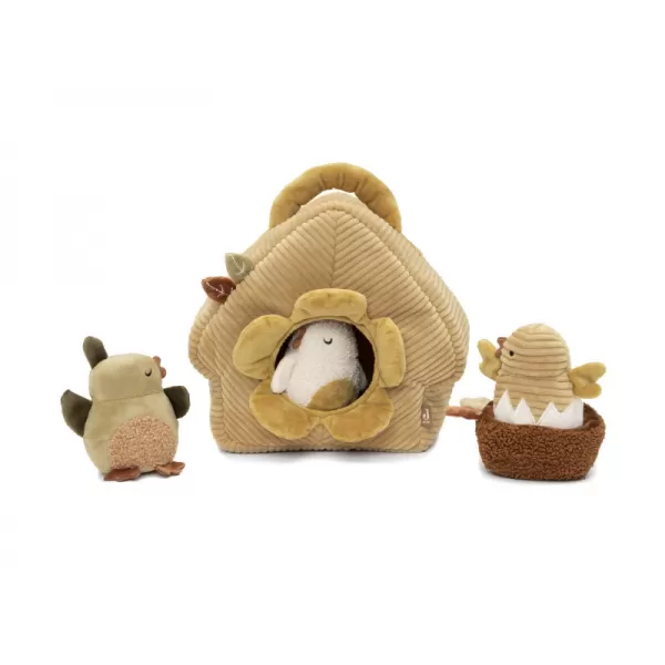 Jollein Ptačí budka s ptáčky textilní Tiny Park