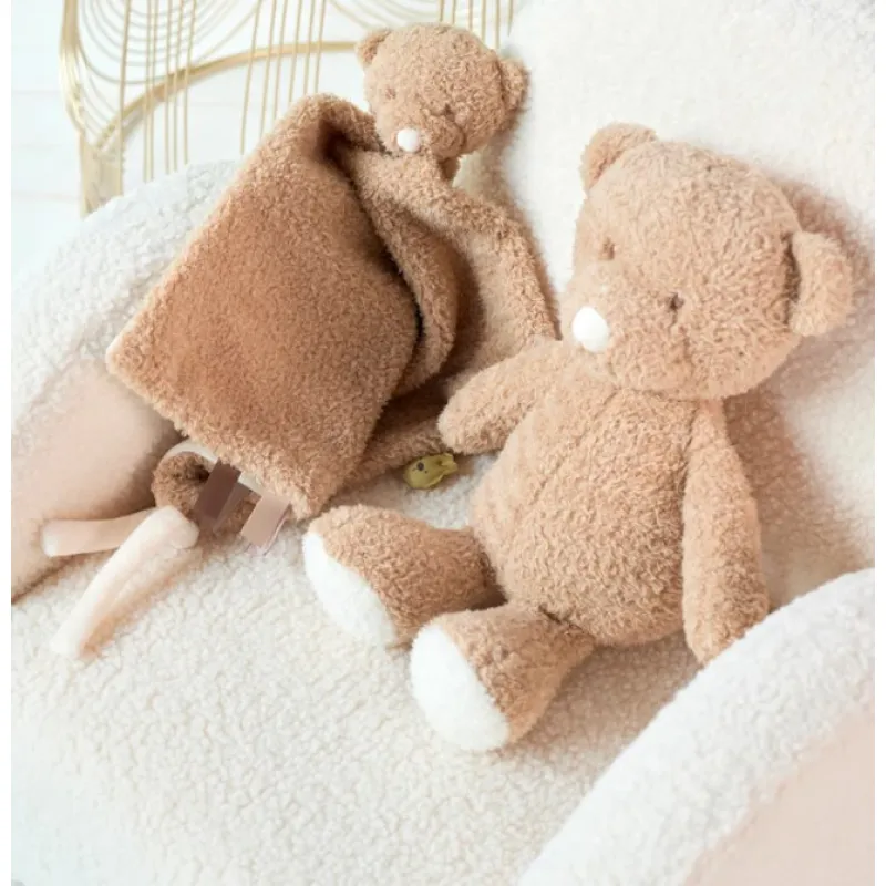 NATTOU Hračka plyšová Teddy medvídek 30 cm, 0m+